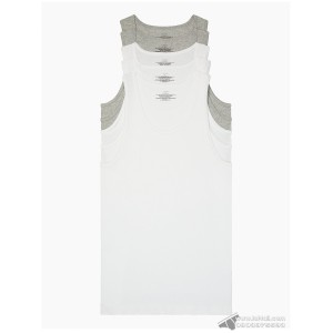 Áo lót nam Calvin Klein NB1947 Cotton Classic Tank Top 5-pack White/Grey